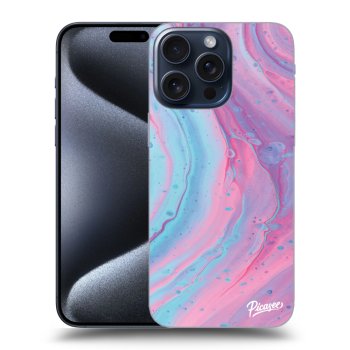 Hülle für Apple iPhone 15 Pro Max - Pink liquid