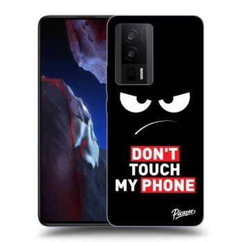 Hülle für Xiaomi Poco F5 Pro 5G - Angry Eyes - Transparent
