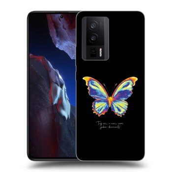 Hülle für Xiaomi Poco F5 Pro 5G - Diamanty Black