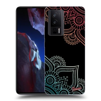 Hülle für Xiaomi Poco F5 Pro 5G - Flowers pattern