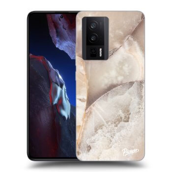 Hülle für Xiaomi Poco F5 Pro 5G - Cream marble