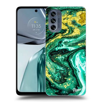 Hülle für Motorola Moto G62 - Green Gold