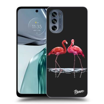 Hülle für Motorola Moto G62 - Flamingos couple