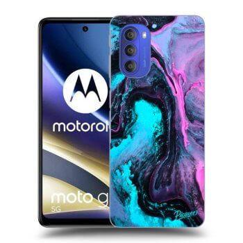 Picasee Motorola Moto G51 Hülle - Schwarzes Silikon - Lean 2