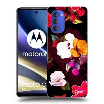 Hülle für Motorola Moto G51 - Flowers and Berries