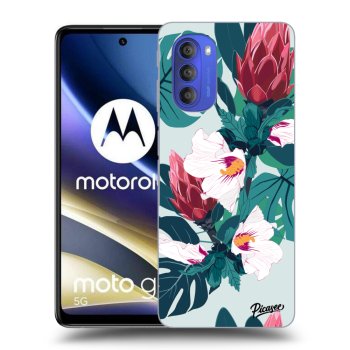 Hülle für Motorola Moto G51 - Rhododendron