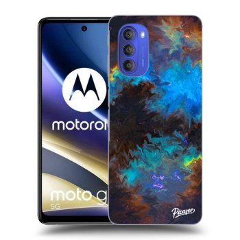 Picasee Motorola Moto G51 Hülle - Schwarzes Silikon - Space