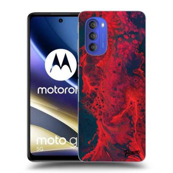 Hülle für Motorola Moto G51 - Organic red