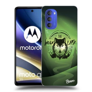 Hülle für Motorola Moto G51 - Wolf life