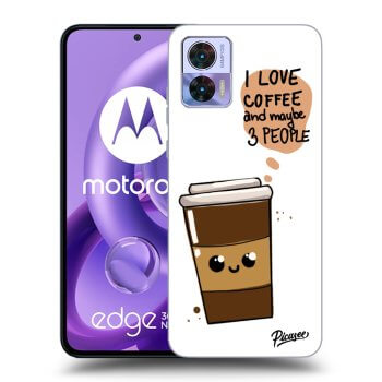 Hülle für Motorola Edge 30 Neo - Cute coffee