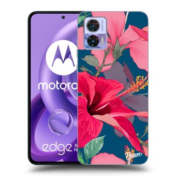 Hülle für Motorola Edge 30 Neo - Hibiscus