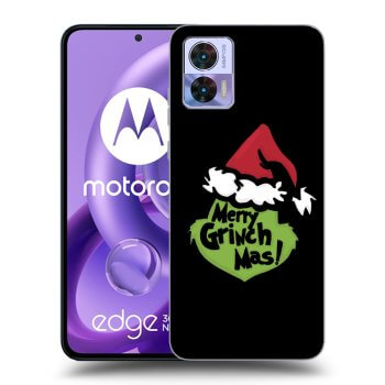 Picasee Motorola Edge 30 Neo Hülle - Schwarzes Silikon - Grinch 2