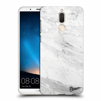Picasee Huawei Mate 10 Lite Hülle - Transparentes Silikon - White marble