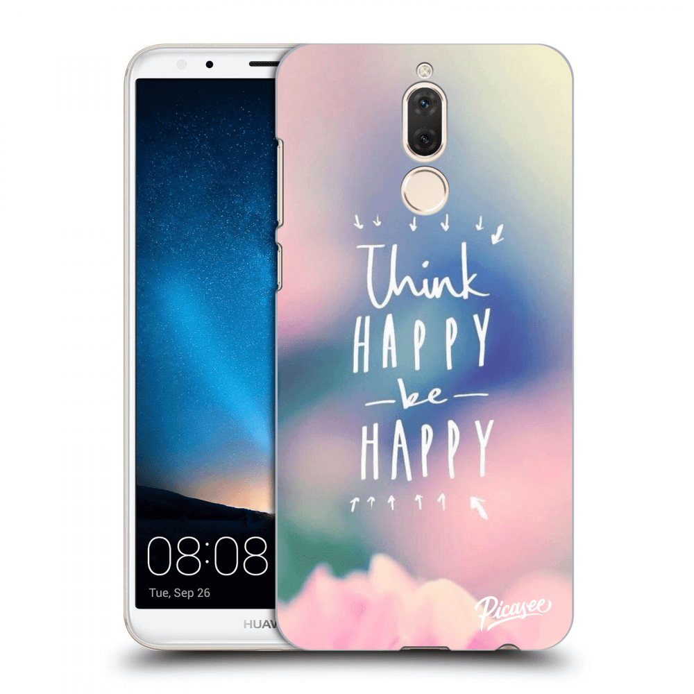 Picasee Huawei Mate 10 Lite Hülle - Transparentes Silikon - Think happy be happy