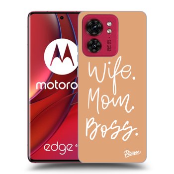 Hülle für Motorola Edge 40 - Boss Mama