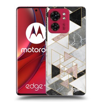 Hülle für Motorola Edge 40 - Light geometry