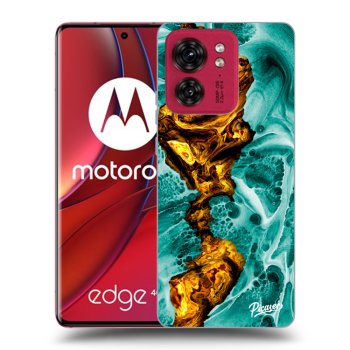Hülle für Motorola Edge 40 - Goldsky