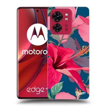 Hülle für Motorola Edge 40 - Hibiscus