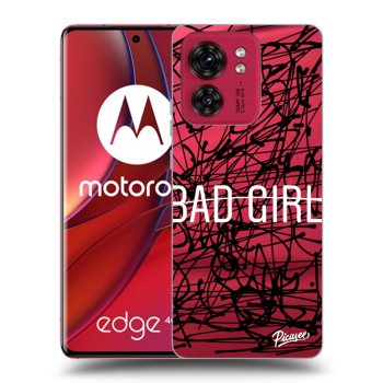 Hülle für Motorola Edge 40 - Freches Mädchen