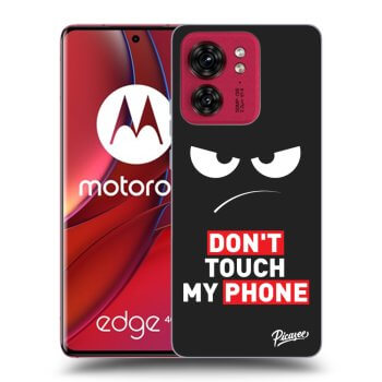 Hülle für Motorola Edge 40 - Angry Eyes - Transparent