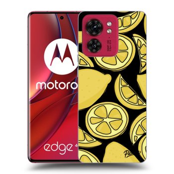 Hülle für Motorola Edge 40 - Lemon