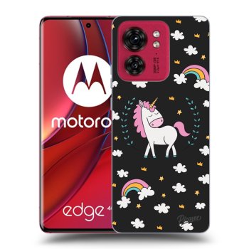 Hülle für Motorola Edge 40 - Unicorn star heaven