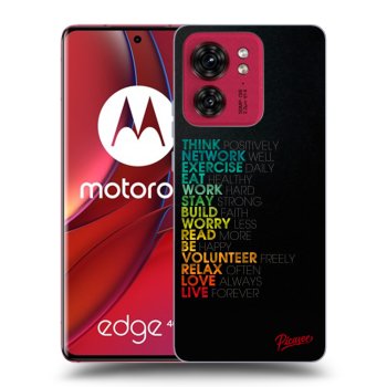 Hülle für Motorola Edge 40 - Motto life