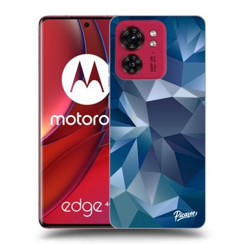 Picasee Motorola Edge 40 Hülle - Schwarzes Silikon - Wallpaper