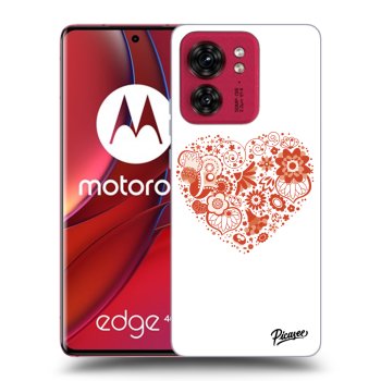 Hülle für Motorola Edge 40 - Big heart