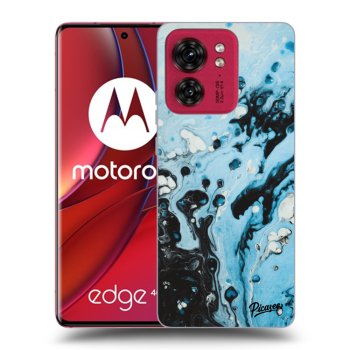 Hülle für Motorola Edge 40 - Organic blue