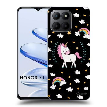 Hülle für Honor 70 Lite - Einhorn Sternenhimmel