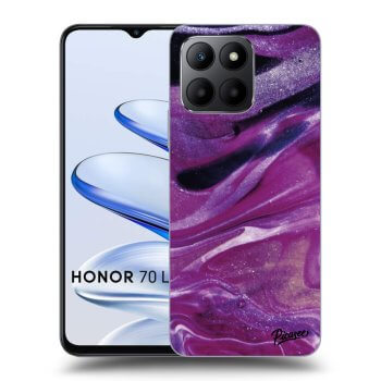 Hülle für Honor 70 Lite - Purple glitter