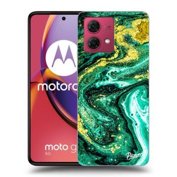 Hülle für Motorola Moto G84 5G - Green Gold