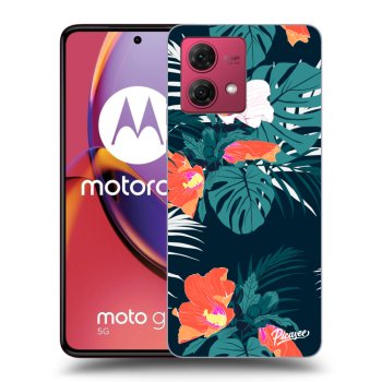 Hülle für Motorola Moto G84 5G - Monstera Color