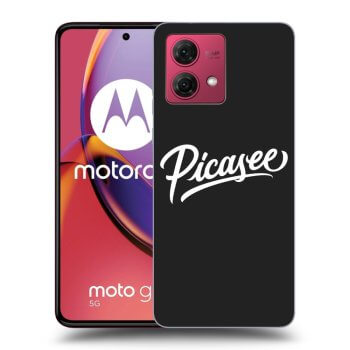 Picasee Motorola Moto G84 5G Hülle - Schwarzes Silikon - Picasee - White
