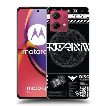 Hülle für Motorola Moto G84 5G - BLACK DISCO