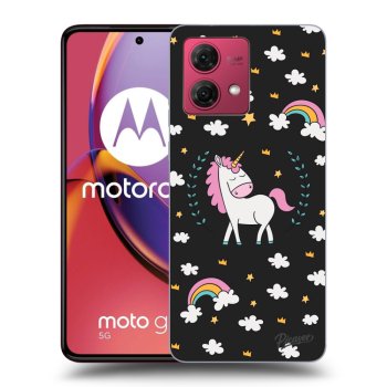 Hülle für Motorola Moto G84 5G - Unicorn star heaven