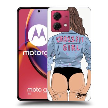 Hülle für Motorola Moto G84 5G - Crossfit girl - nickynellow