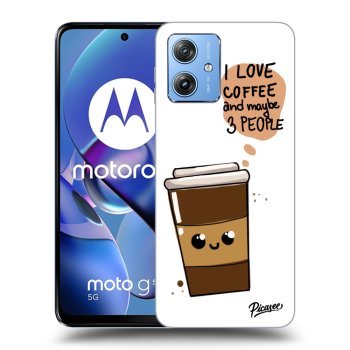 Hülle für Motorola Moto G54 5G - Cute coffee