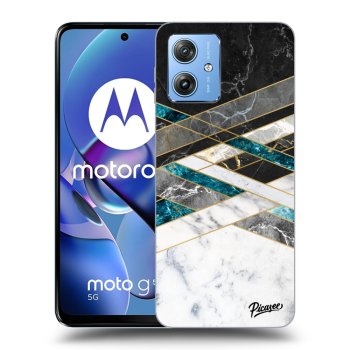 Hülle für Motorola Moto G54 5G - Black & White geometry
