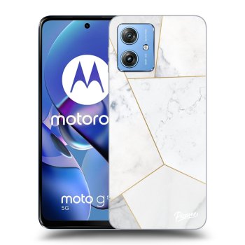Hülle für Motorola Moto G54 5G - White tile