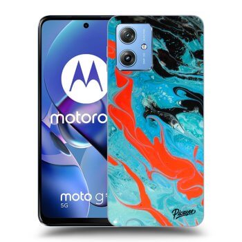 Hülle für Motorola Moto G54 5G - Blue Magma