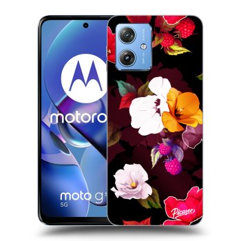 Hülle für Motorola Moto G54 5G - Flowers and Berries