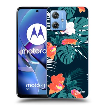 Hülle für Motorola Moto G54 5G - Monstera Color