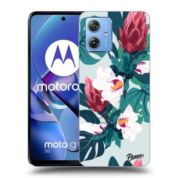 Hülle für Motorola Moto G54 5G - Rhododendron