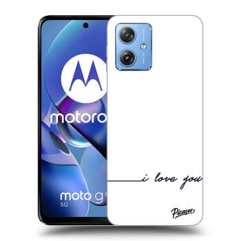 Hülle für Motorola Moto G54 5G - I love you