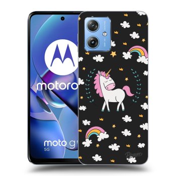 Hülle für Motorola Moto G54 5G - Unicorn star heaven