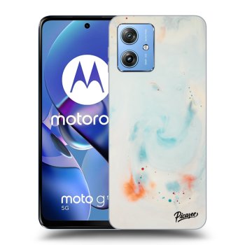 Picasee Motorola Moto G54 5G Hülle - Schwarzes Silikon - Splash