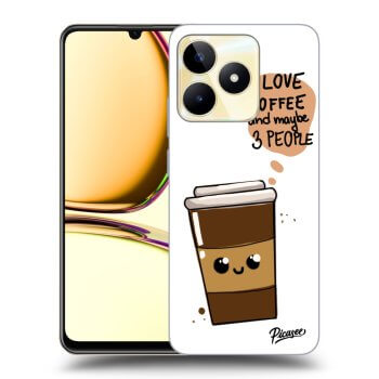 Hülle für Realme C53 - Cute coffee