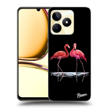 Hülle für Realme C53 - Flamingos couple
